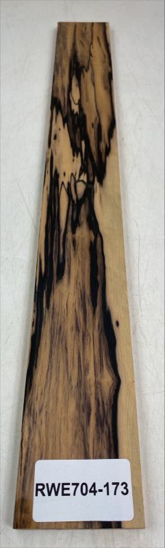 Fretboard Royal White Ebony 610x74x9mm, Unique Piece #173